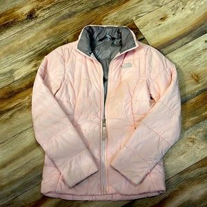 North Face girls lightweight puffer jacket